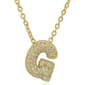 Accent by Gianni Argento Bubble Initial G Pendant - image 1