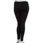 Juniors Plus One Step Up Rhinestone Seamless Leggings - image 3