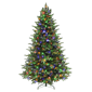Puleo International 6.5ft. Pre-Lit Linden Fir Christmas Tree - image 6