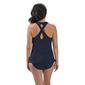 Womens Dolfin&#174; Aquashape Solid Twist Back Tankini Swim Top - image 3
