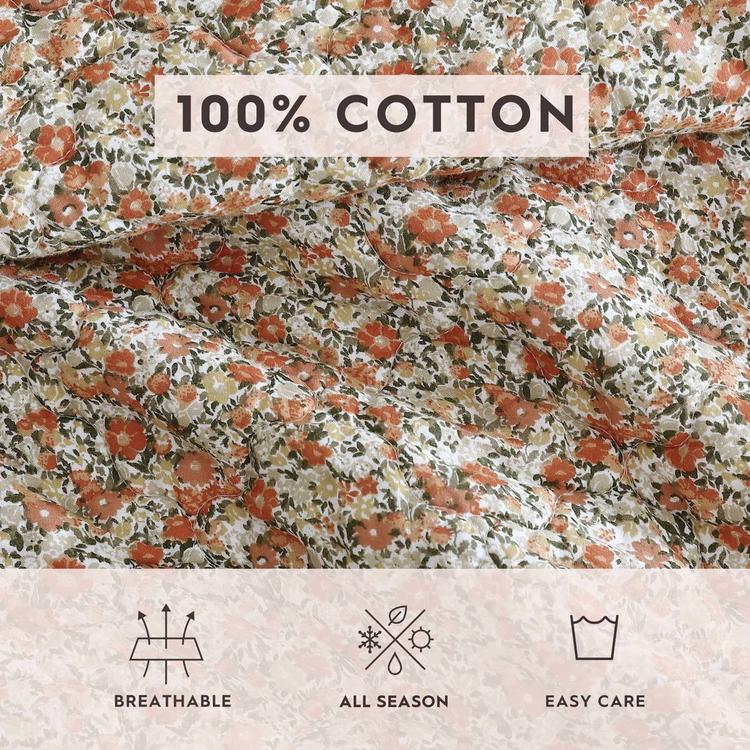 Laura Ashley Loveston Cotton Quilt Set