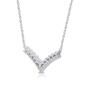Nova Star&#174; 1/10ctw. Lab Grown Diamond Chevron Necklace - image 2