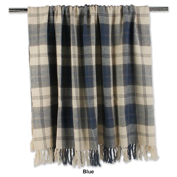 DII® Farmhouse Plaid Throw - 50x60