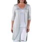 Plus Size 24/7 Comfort Apparel 3/4 Sleeve Solid Cardigan - image 4
