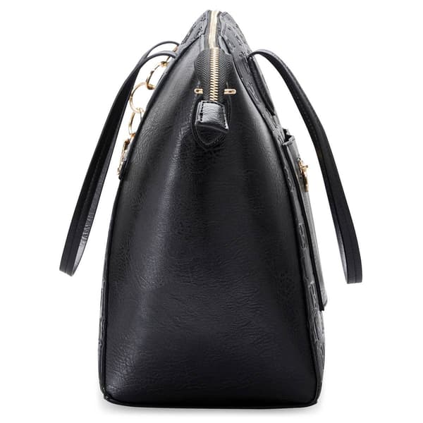 Badgley Mischka Caroline Vegan Leather Tote Weekender Travel Bag