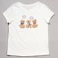 Girls (7-16) BTween(R) Short Sleeve Patriotic Dogs Graphic Tee - image 1