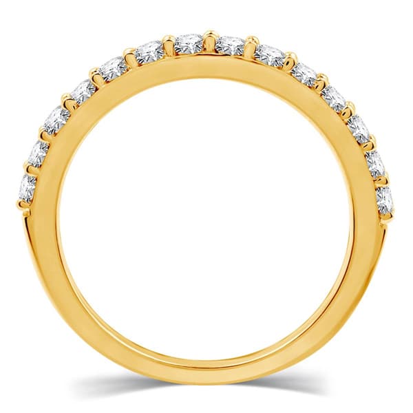 Nova Star&#174; Yellow Gold 1ctw. Lab Grown Diamond Pear Bridal Set