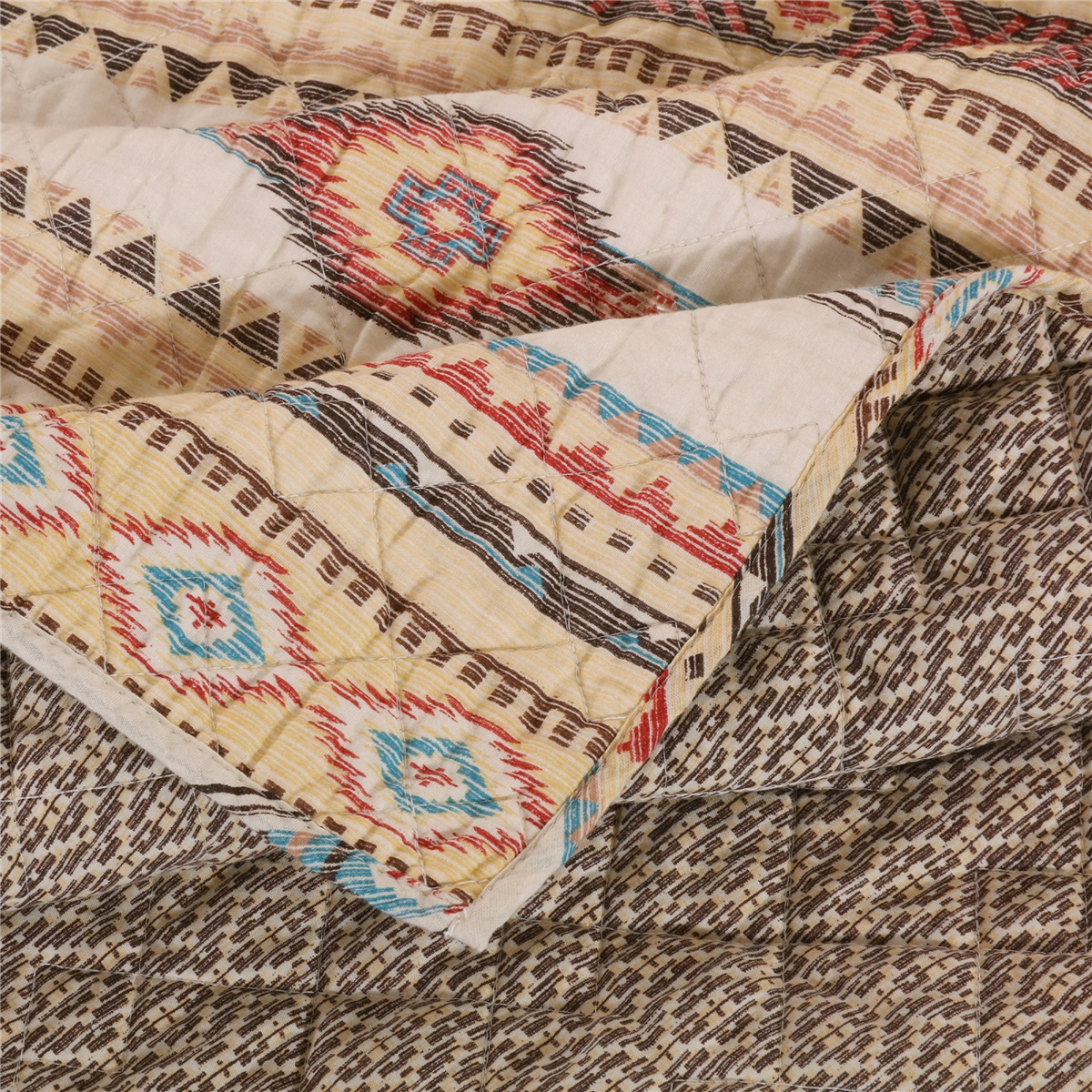 Greenland Home Fashions™ Phoenix Reversible Quilted Throw Blanket