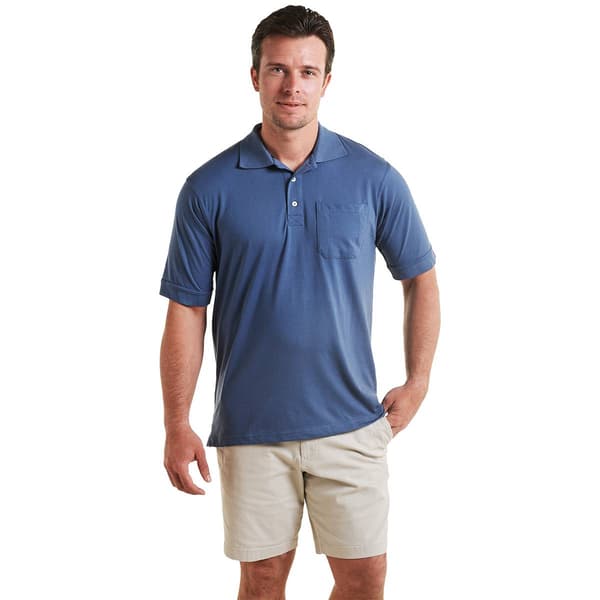 Mens Architect&#40;R&#41; Chest Pocket Short Sleeve Jersey Polo - image 