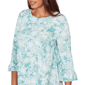 Petite Ruby Rd. Renaissance Romance 3/4 Ruffle Sleeve Blouse - image 4