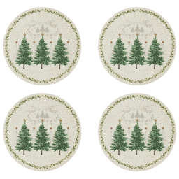 Avanti Avanti Linens Trees Round Placemats - Set of 4