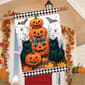 Briarwood Lane Black Cat Pumpkin Stack House Flag - image 2