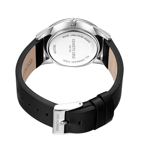 Mens Kenneth Cole® New York Black/Blue Dial Watch - KCWGB2233601