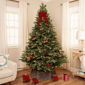 Northlight Real Touch™ 7.5ft. Pre-Lit Blue Spruce Christmas Tree - image 1