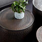 9th & Pike&#174; Small Hammered Metal Round End Tables - Set Of 3 - image 3