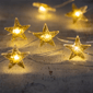 Northlight 5.25ft. Warm White LED Mini Star Christmas Light Set - image 2