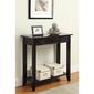 Convenience Concepts American Heritage Hall Table with Shelf - image 1