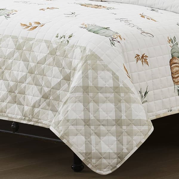Avanti Grateful Patch 3pc. Reversible Quilt Set
