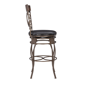 Linon Home Decor Bria Dark Bronze Big & Tall Barstool - image 3