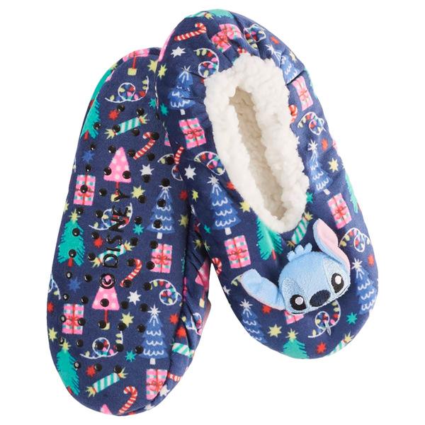 Womens Fuzzy Babba Disney 3D Plush Lilo & Stitch Slipper Socks - Boscov's