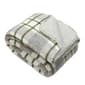 Mantolok Reversible Sherpa Plaid Throw - image 1