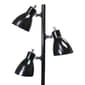 Simple Designs Metal Black Finish 3-Light Tree Floor Lamp - image 4