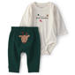 Baby Unisex (NB-18M) Carter''s(R) 2pc. Baby''s First Christmas Set - image 1