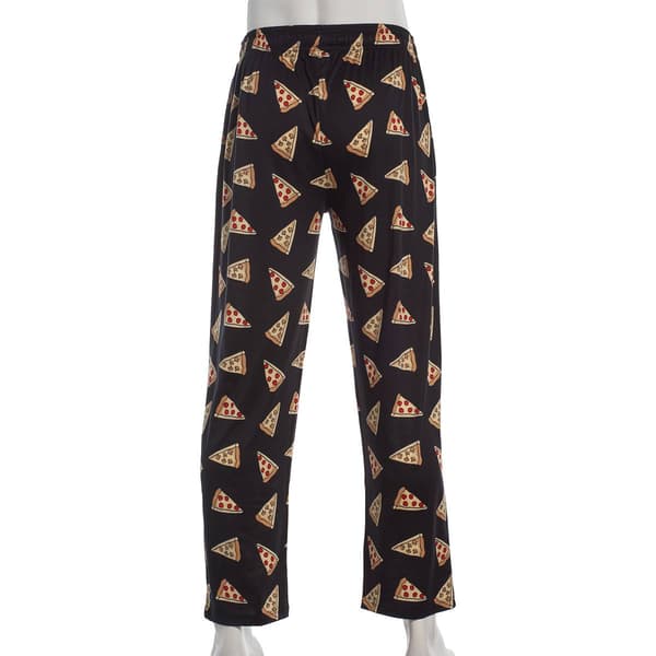 Mens Preswick & Moore® Pizza Drawstring Pajama Pants
