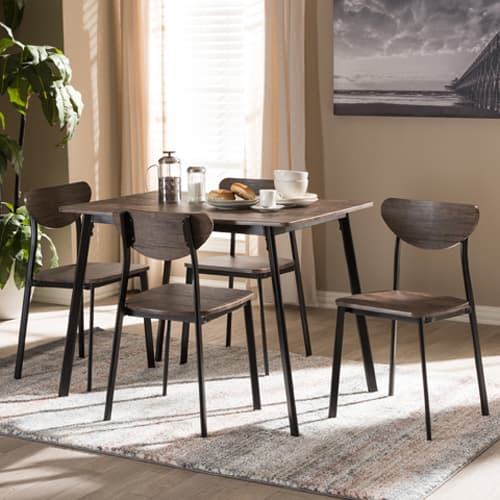 Baxton Studio Ornette Dining 5pc. Set - image 