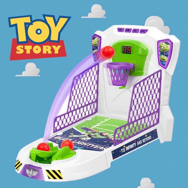 World Tech Toys Buzz Lightyear Tabletop Basketball Set - image 