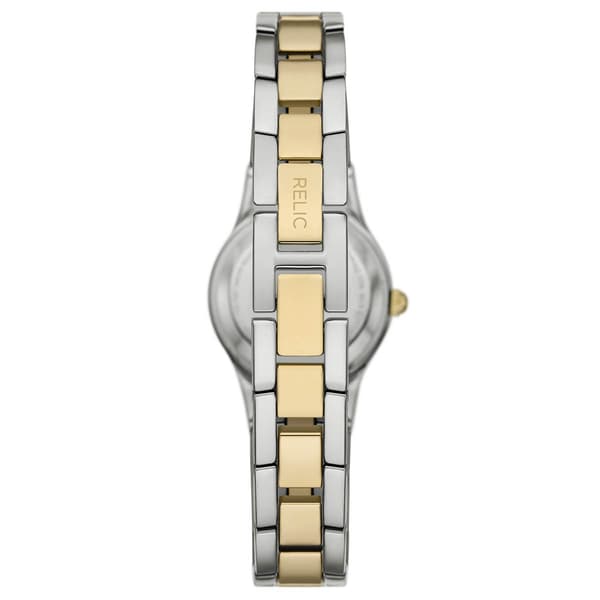 Womens RELIC by Fossil Charlotte Two-Tone Metal Watch - ZR34655