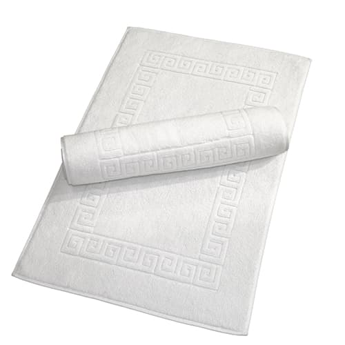 Linum Set of 2 Greek Key Bath Mats