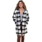 Juniors Love Tree Serena Faux Wool Long Fit Coat - image 1