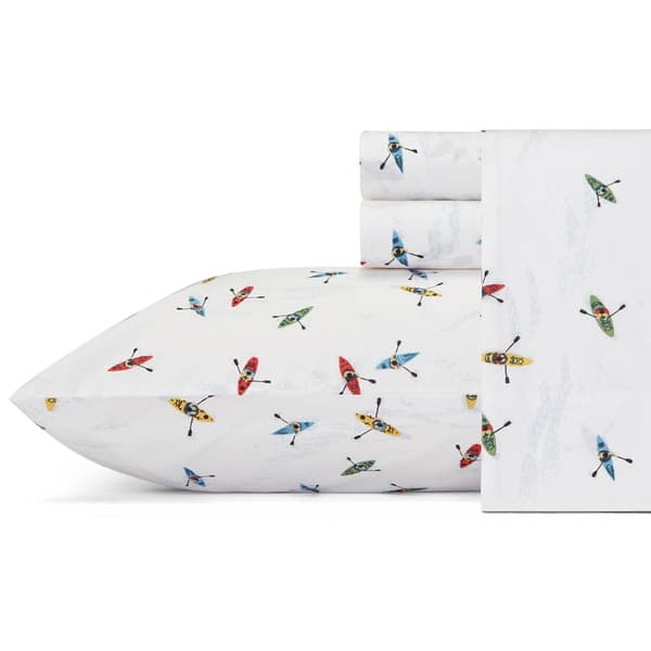 Eddie Bauer Kayaks Cotton Percale Sheet Set