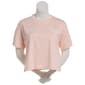 Womens Calvin Klein Performance Puff Outline Logo Tee - image 1