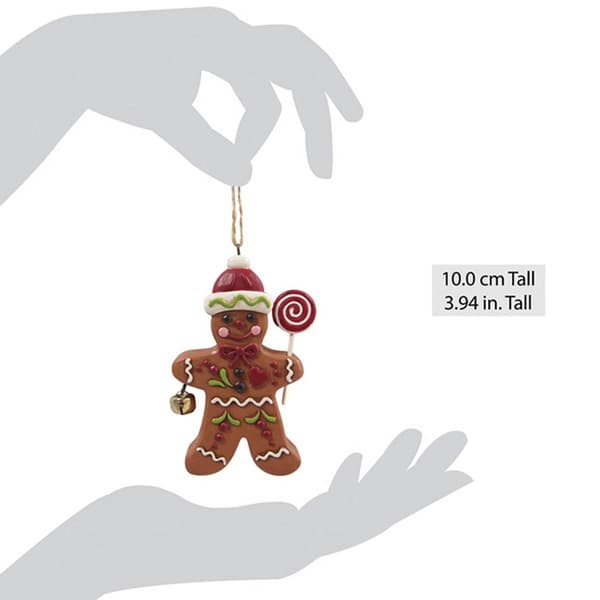Jim Shore Legend Of The Gingerbread Man Christmas Ornament