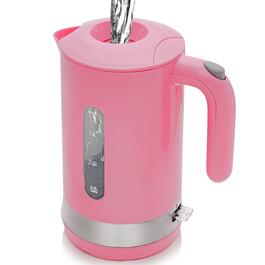 Ovente 1.8 Liter Electric Kettle w/ ProntoFill&#40;tm&#41; Lid - Pink