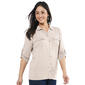 Womens Hasting & Smith 3/4 Sleeve Casual Button Down - image 1