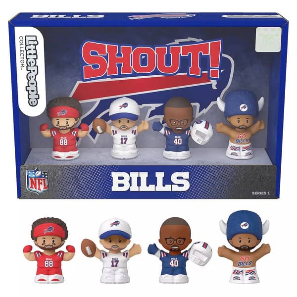 Little People&#40;R&#41; 5pk. NFL Buffalo Bills Set - image 