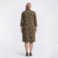 Plus Size Connected Apparel 3/4 Sleeve Scroll Jacket Dress - image 1
