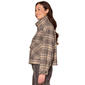 Womens Democracy Patch Pocket Plaid Jacket - image 3