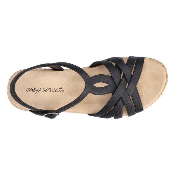Womens Easy Street Lua Wedge Sandals
