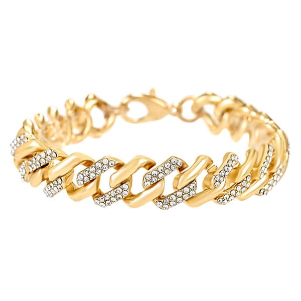 American Exchange Cuban Link Necklace/Bracelet/Earrings Set