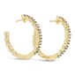 Le Vian Chocolatier&#40;R&#41; Chocolate & Vanilla Diamond Hoop Earrings - image 1