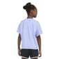 Girls (7-16) adidas® Drop Shoulder Solid Raised Logo Tee - image 2