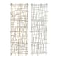 Set of 2 9th & Pike&#174; Crosshatched Abstract Art Wall Panels - image 6
