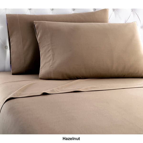 Micro Flannel&#174; Solid Color Deep-Pocket Sheet Set