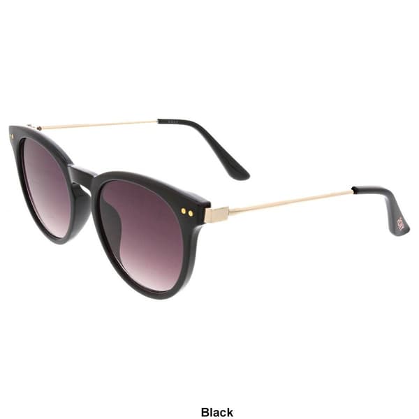 Womens Roxy Keyhole Round Sunglasses