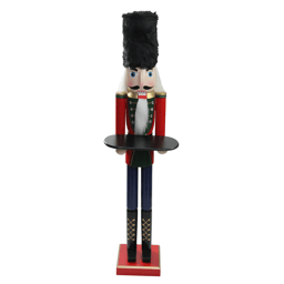 Northlight 48.25in. Red & Black Christmas Butler Nutcracker