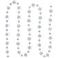 Northlight Seasonal Iridescent Snowflake Christmas Garland - image 1